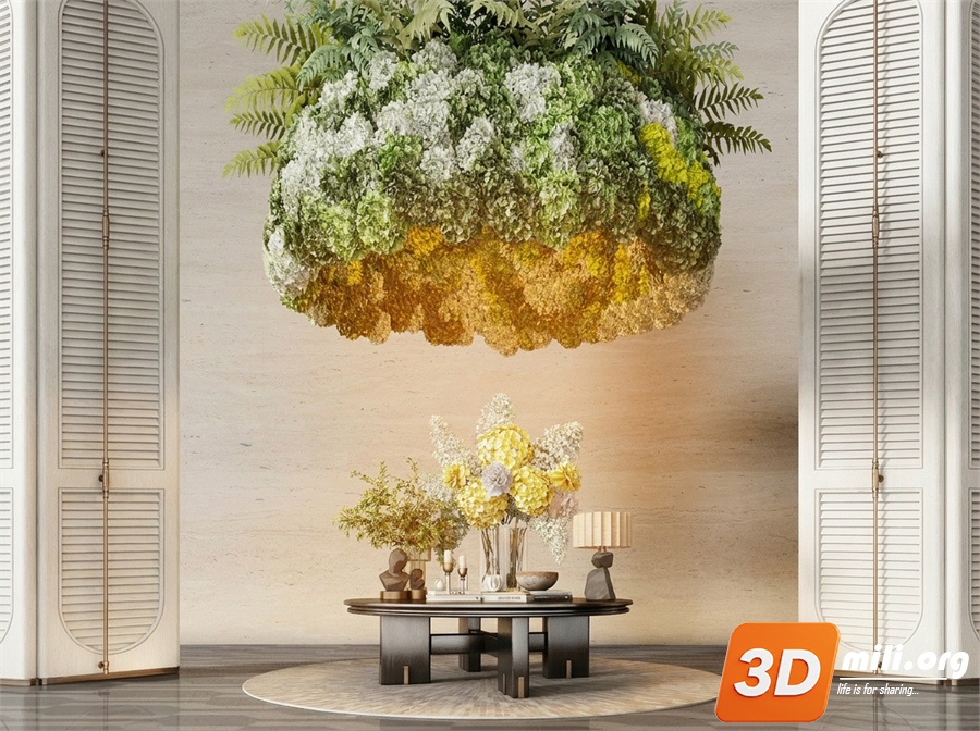 Lobby Decoration Skp Files 